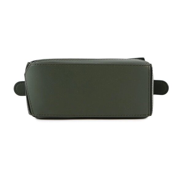 LOEWE Puzzle bag Size Mini Leather Khaki - Picture 3 of 15